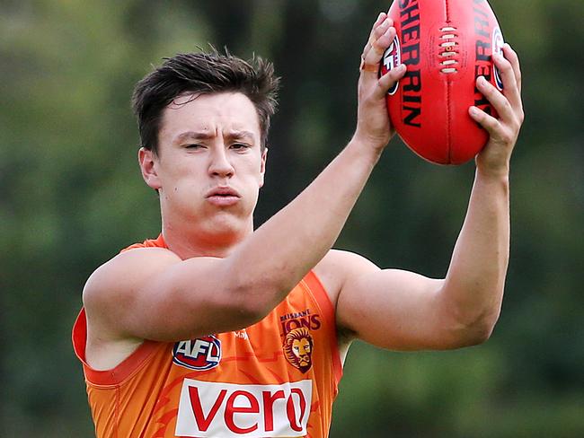 Hugh McCluggage is one of several youngsters to have recommited with the Lions. Picture: AAP