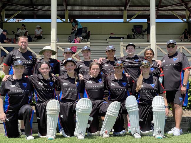 Five from five: the Southern Swans after their win over Greater Hunter at Bexley Oval, November 10, 2024. Picture: Jason Hosken – NewsLocal