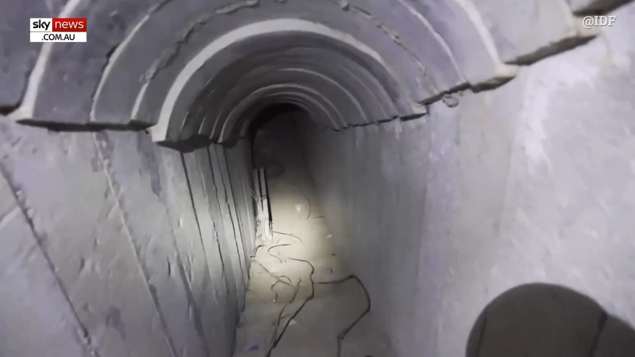 WATCH: IDF troops expose underground tunnel it claims held hostages