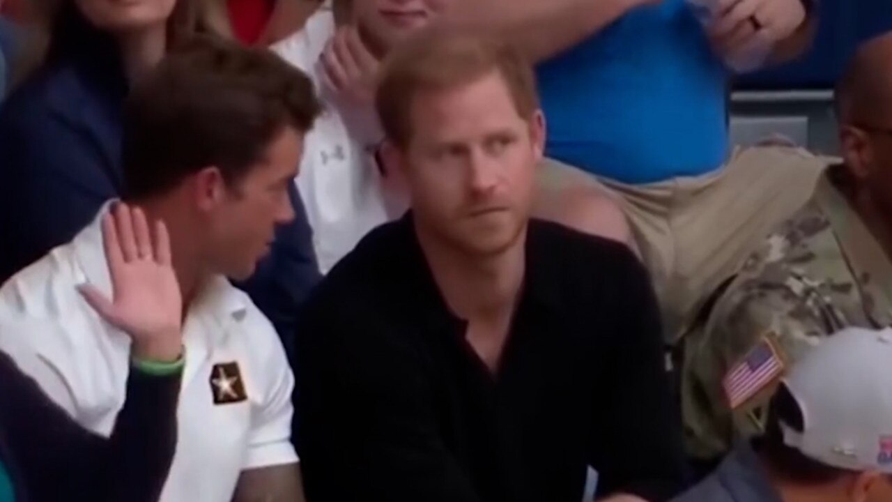 Prince Harry mingles with spectators at the Warrior Games