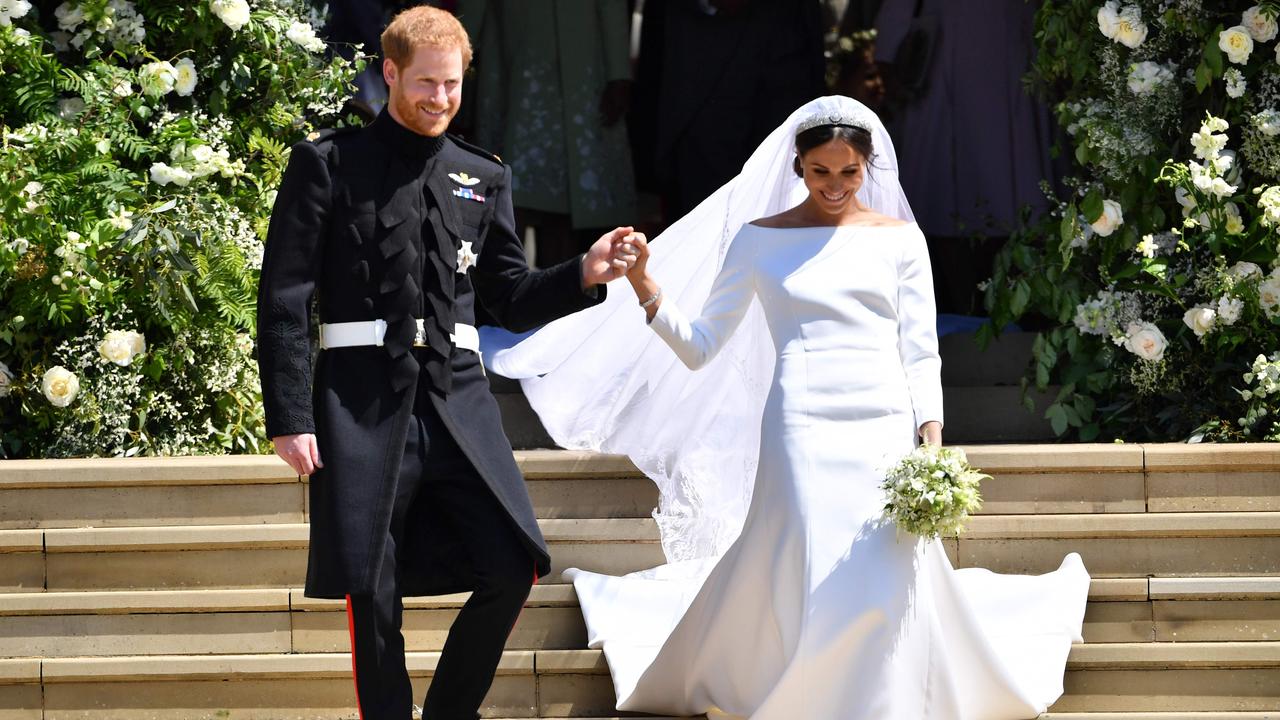 That would date Harry and Meghan having conversations about ‘working differently’ stretching back to before their May 2018 wedding. Picture: Ben Stansall/AFP