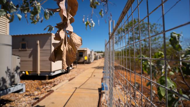 Videographer Ben Sale has been documenting everyday life inside the Howard Springs quarantine facility during his stay there. Picture: Ben Sale/ Other Side Productions