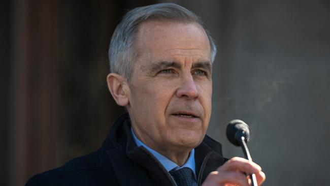 OTTAWA, CANADA - MARCH 23: Canadian Prime Minister Mark Carney calls for a snap election after speaking with Mary Simon, the Governor General of Canada, on March 23, 2025 in Ottawa, Canada. Mark Carney will continue to be leader of the Liberal Party of Canada. The elections are slated to be held on April 28, 2025.   Andrej Ivanov/Getty Images/AFP (Photo by Andrej Ivanov / GETTY IMAGES NORTH AMERICA / Getty Images via AFP)