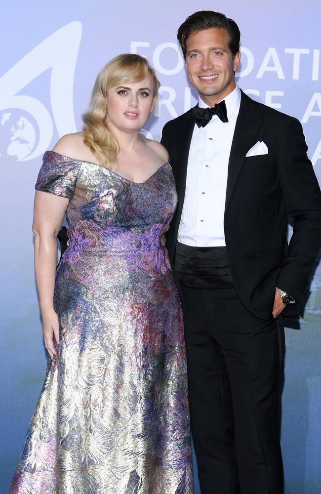 Rebel Wilson recently debuted her new romance with millionaire Jacob Busch. Picture: Getty Images.