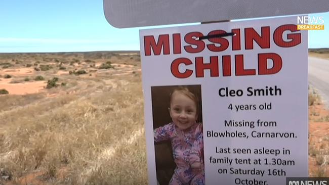 Carnarvon locals help in the search for Cleo Smith. Picture: ABC News