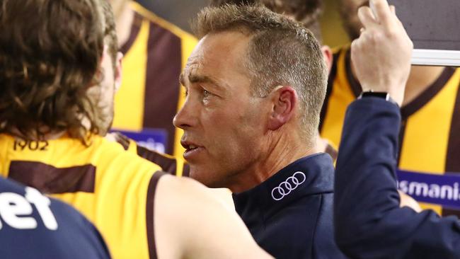 Alastair Clarkson is having another brilliant year with the Hawks. Picture: Getty Images