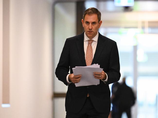 Jim Chalmers’ tax reforms will hurt small business owners. Picture: NewsWire / Martin Ollman