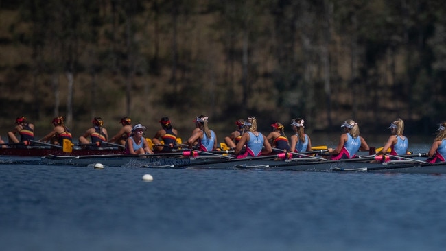 2024 Brisbane Schoolgirl Rowing Association Championship. Photos by Stephen Archer.