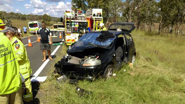 Woman Airlifted After Multi-vehicle Crash | The Courier Mail