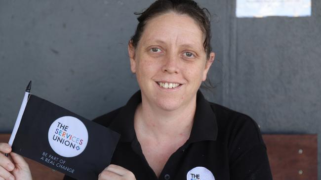 Mackay domestic violence support worker Terese Kingston spoke at a Senate committee into job security. PICTURE: Ashley Pillhofer