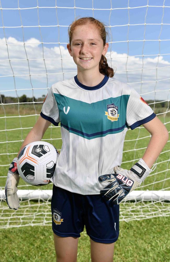 Chancellor State College Football academy. Alexa Holroyd. Picture: Patrick Woods.