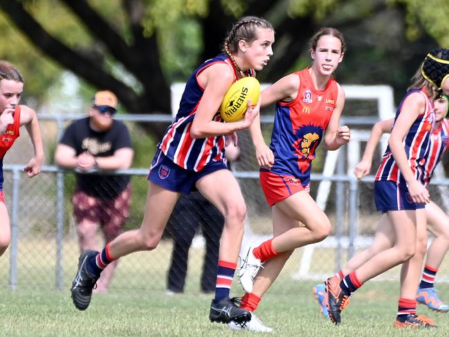 Action from Saturday's McDonaldâ€™s South East Queensland Youth Grand Finals played at Yeronga AFC. 2 September 2023. Picture, John Gass