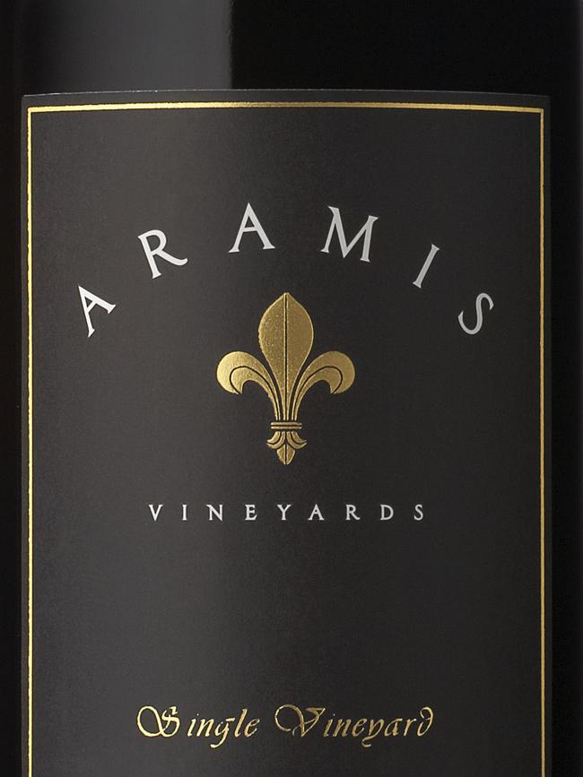 Aramis’ 2015 Black Label Single Vineyard Cabernet Sauvignon.