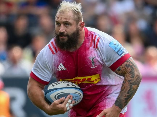 Harlequins prop Joe Marler has missed the England squad that will tour Australia. Picture: Mike Hewitt/Getty Images