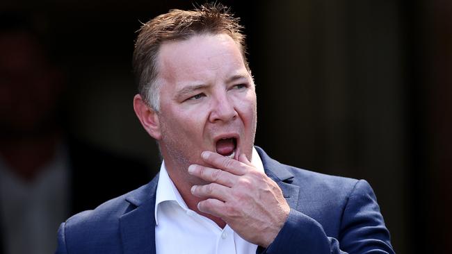 Knights coach Adam O'Brien has learned to deal with criticism. Picture: Getty