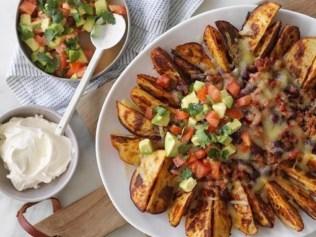 How to make crispy potato wedges in the microwave