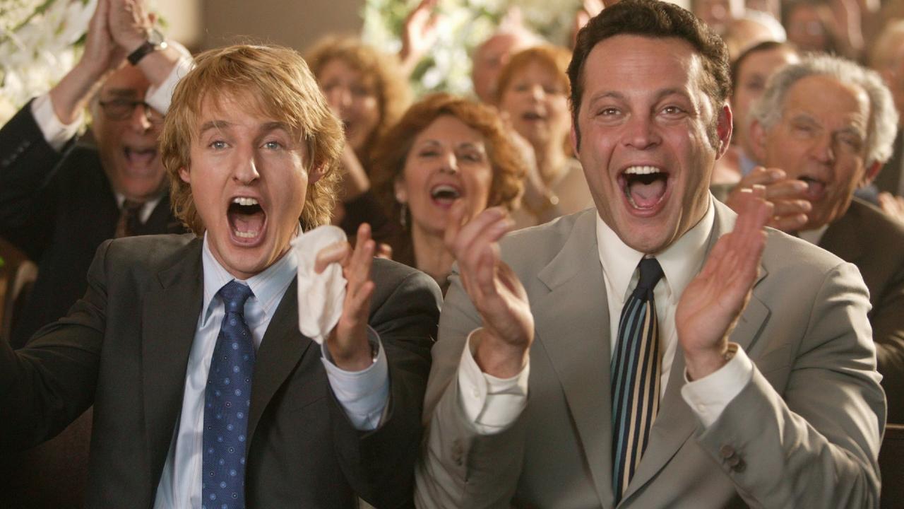 Owen Wilson and Vince Vaughn in the 2005 film <i>Wedding Crashers</i>. Picture: Supplied