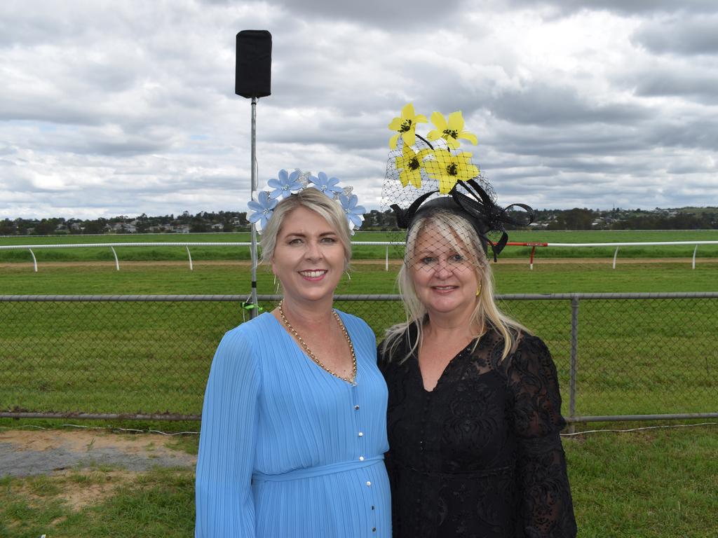 Fiona Clegg and Elouise Cartwright from Warwick (Photo: Michael Hudson/ Warwick Daily News)