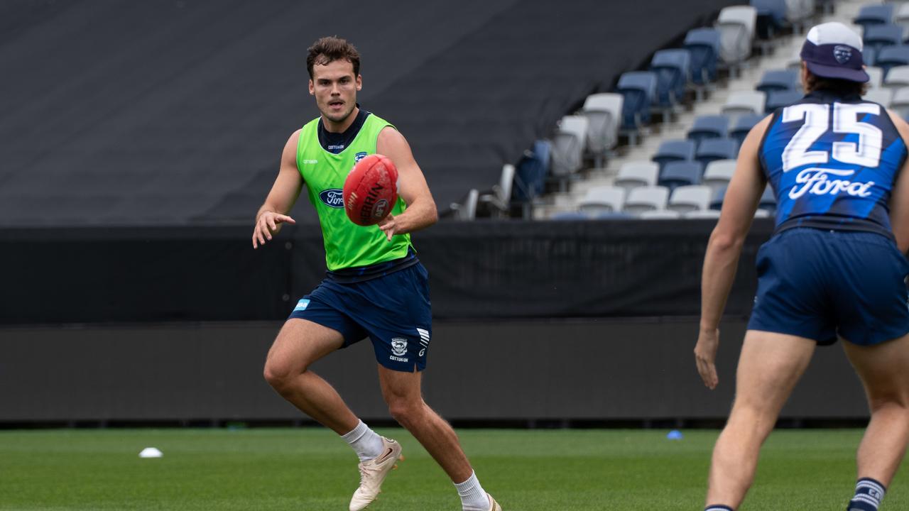 Jack Bowes is pushing for a spot in Geelong’s best 23. Picture: Cats Media