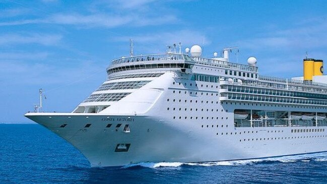 The Costa Victoria cruise ship. Picture: Supplied