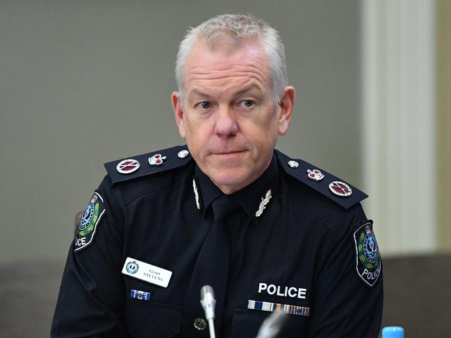 South Australian Police Commissioner Grant Steven. Picture: AAP