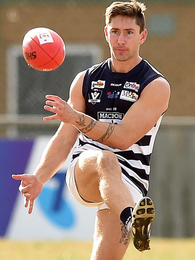 Shaun Harrison during his time at Macedon.