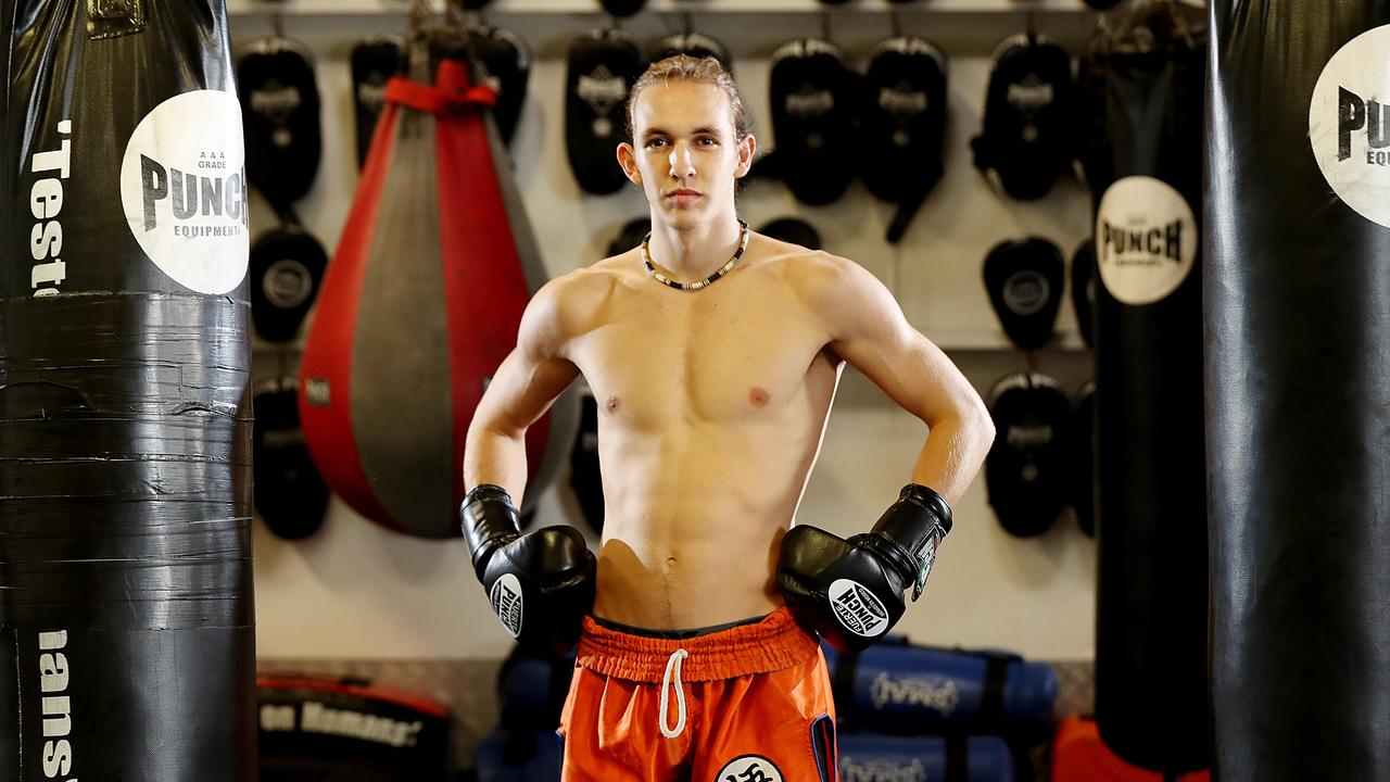 Muay Thai fighter Dirk Cummings. Picture: Stewart McLean