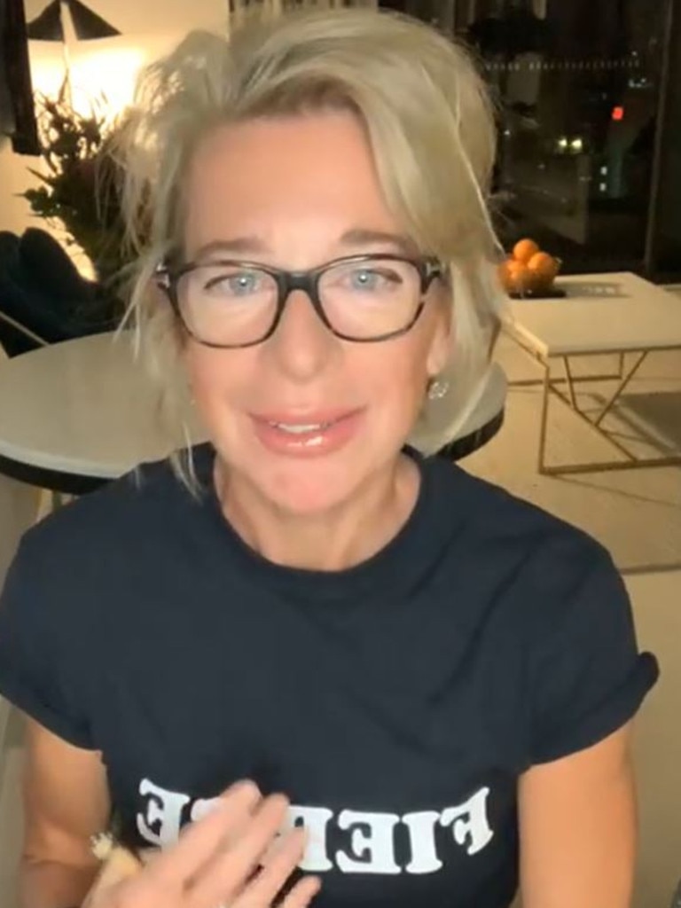 Hopkins called Australia’s lockdowns ‘bulls**t’. Picture: Instagram/KatieHopkins