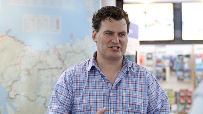 Tourism Industry Council of Tasmania chief executive Luke Martin. Picture: Luke Bowden.