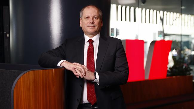 Westpac CEO Peter King. Picture: Richard Dobson