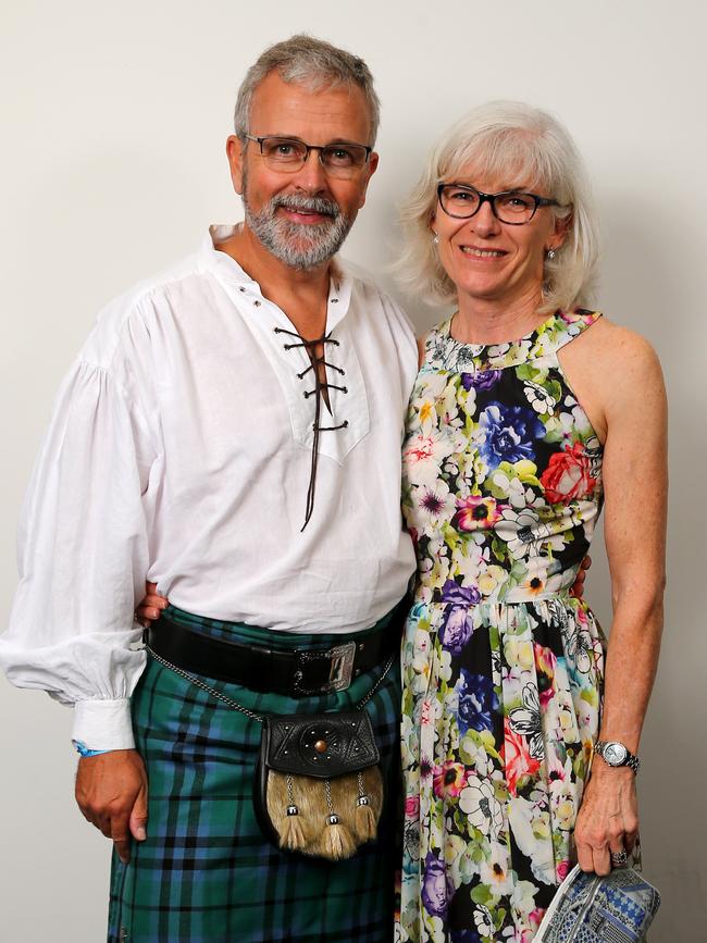 Justin and Sue Marshall. Picture: AAP/David Clark