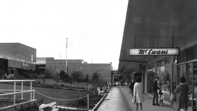 McEwans hardware store at Forest Hill Chase shopping centre in 1968.