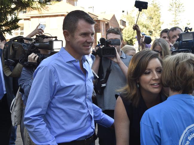 Mike Baird in Queenscliff today.