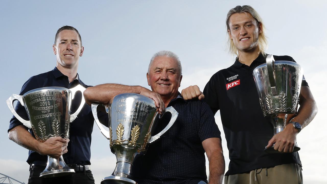 Tony Shaw (centre) also hit out about the ceremony. Photo: Michael Klein