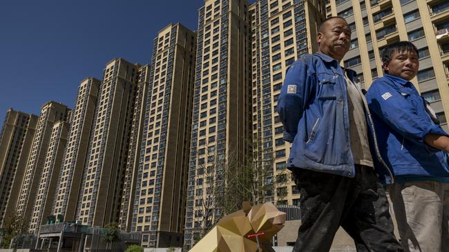 The Evergrande City Plaza shopping centre in Beijing. Picture: Getty Images