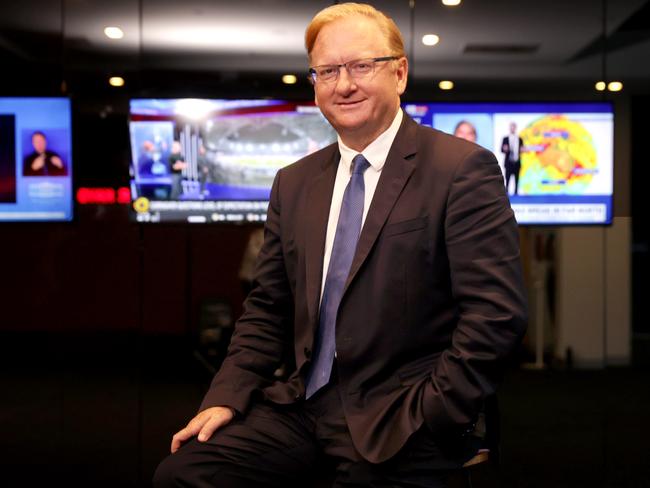 Chief Executive Officer of Sky News Australia, Paul Whittaker. Jane Dempster/The Australian.