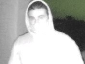 Detectives have release CCTV of two men they believe can assist with an investigation  into an aggravated burglary and assault in Seabrook on February 22, 2021.