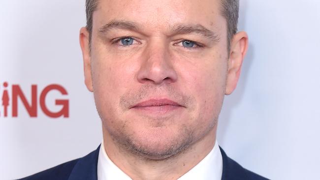 Matt Damon said he’ll go down in history as the actor who turned down Avatar. Picture: Michael Loccisano/Getty Images