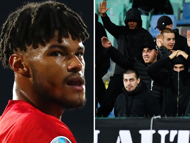 England's Tyrone Mings was subjected to racist taunts.