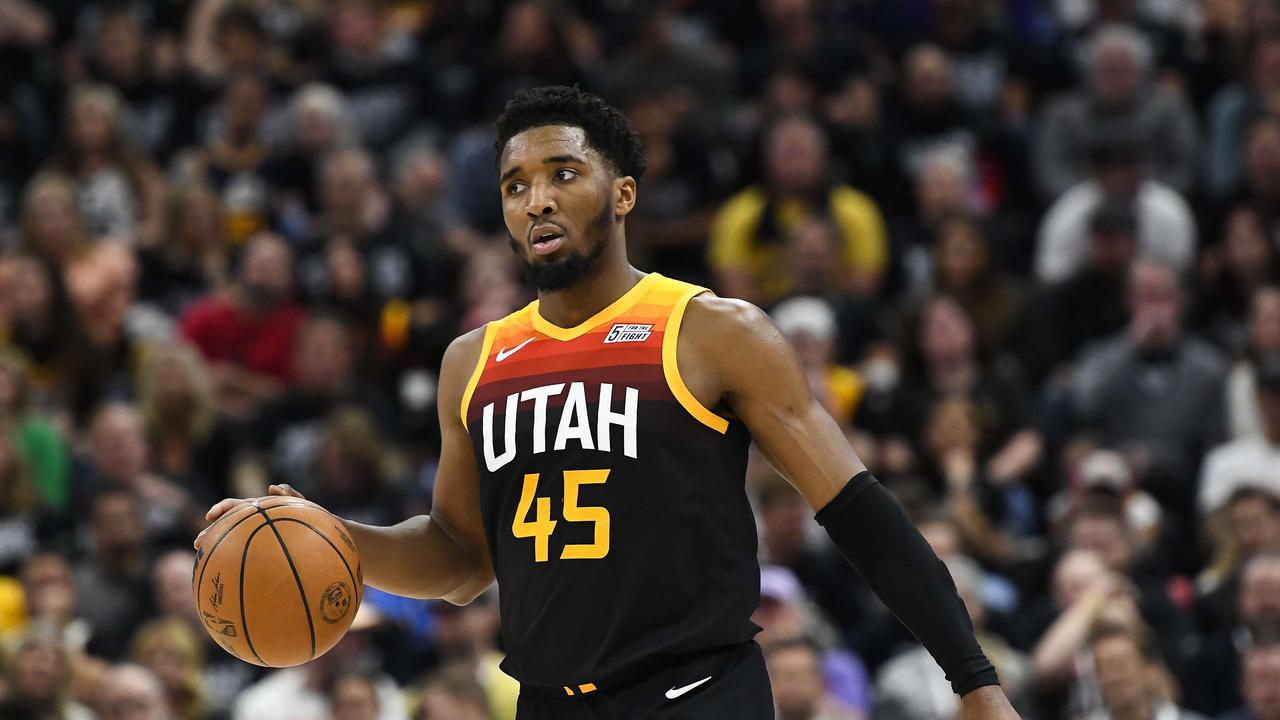 Donovan Mitchell is off to Cleveland.  Alex Goodlett/Getty Images/AFP