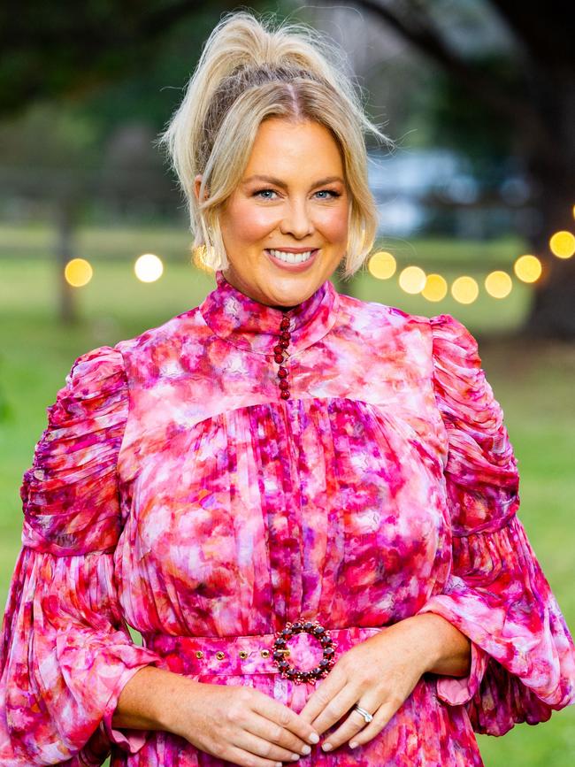 Samantha Armytage in her role as host of Farmer Wants A Wife. Picture: Supplied