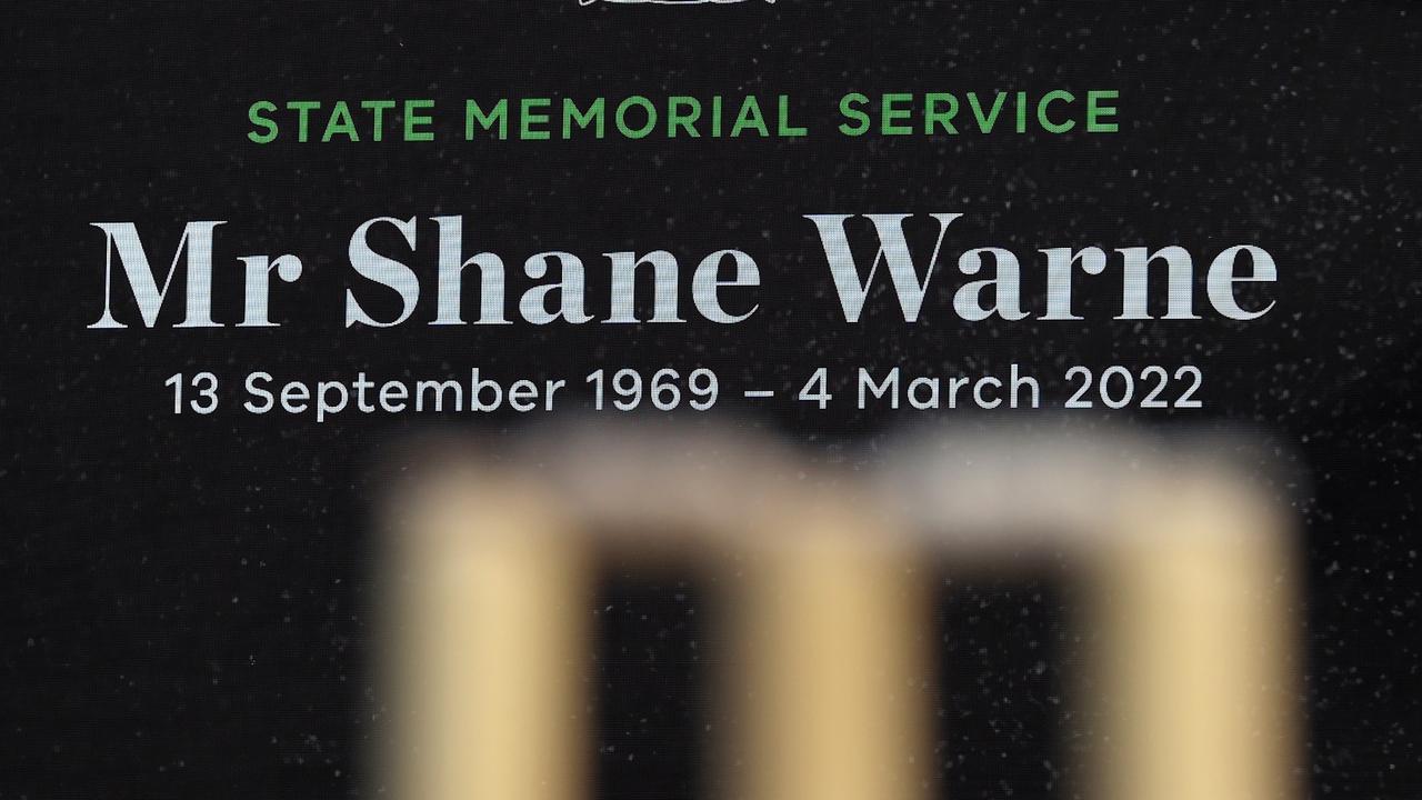 Former Australian Cricketer Shane Warne Farewelled In State Memorial Service