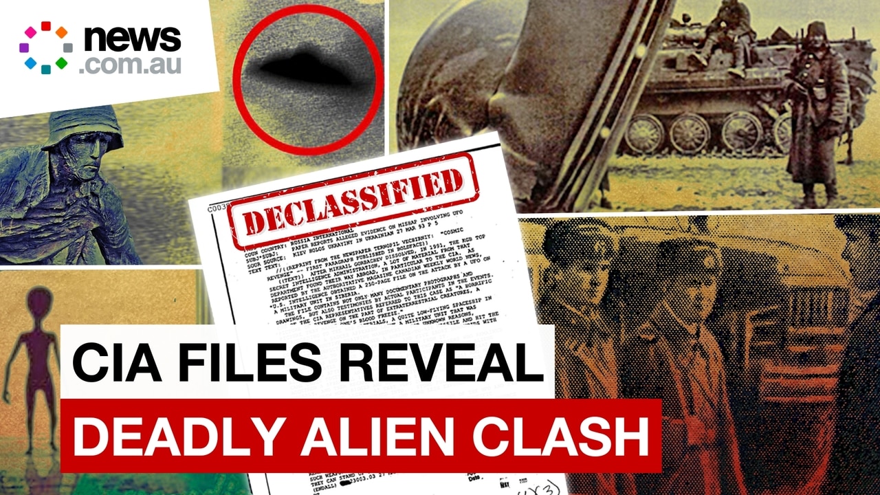 CIA files reveal aliens turning 'soldiers to stone'