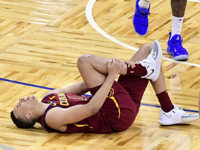 Dante Exum is a proven star when fit, so his inclusion in the Boomers’ Tokyo Olympic team is a major boost for Australia. Photo: Douglas P. DeFelice/Getty Images.