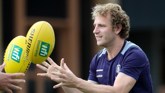 David Mundy is the in-form SuperCoach forward in the AFL. Picture: Matt Turner.