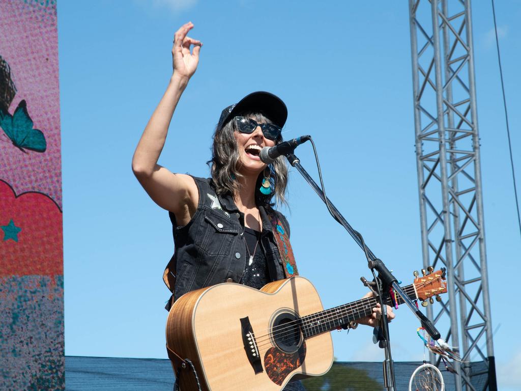 Billy-Jo Porter. Meatstock - Music, Barbecue and Camping Festival at Toowoomba Showgrounds.Saturday March 9th, 2024 Picture: Bev Lacey