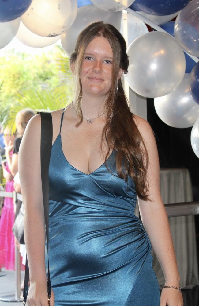 Lanna Hunter at the Beerwah State High School formal 2023.