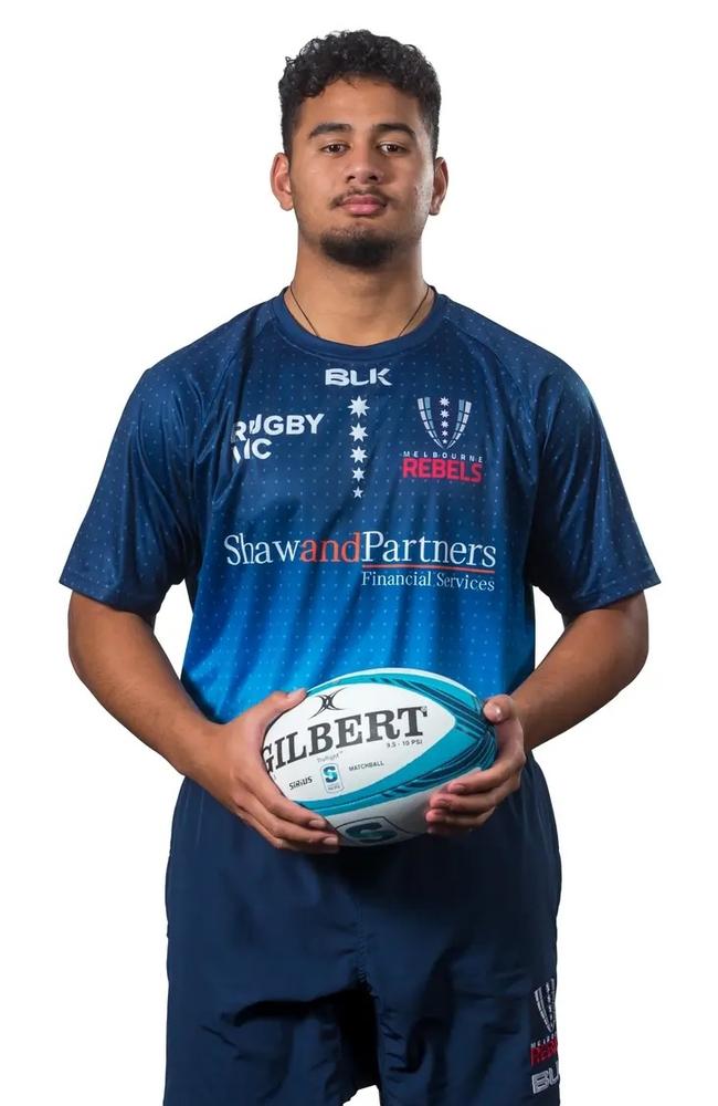 Former Melbourne Rebels Academy forward Paul Aiolupotea.