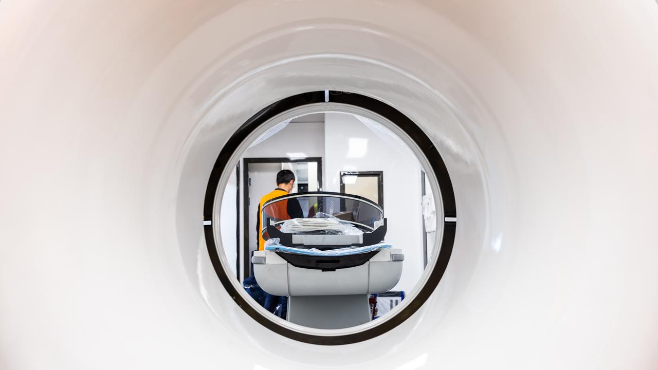 The HEART 5 mobile unit contains a battery-powered high resolution CT scanner. Picture: Heart of Australia