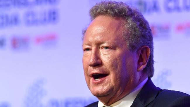 Fortescue Metals chairman Andrew Forrest Picture: NCA NewsWire / John Gass